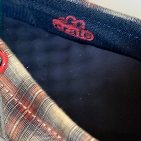 Simple Womens‎ Gray Suede Plaid Fabric Boat Shoes Sailing Flat Slip On Loafer - Picture 8 of 10